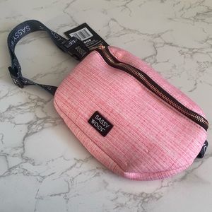 SASSY WOOF Sasspack Dog Walking Bag NWT